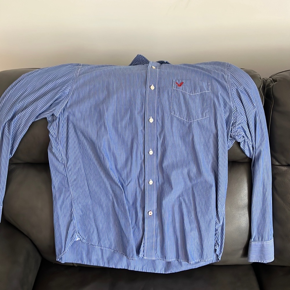 American Eagle button up long sleeve dress shirt